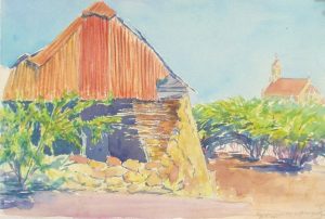 Kunukuhuisje bij St. Willebrordus / Kunuku house near St. Willebrordus