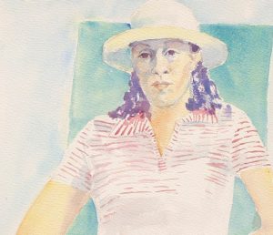 Noëmi met hoed / Noëmi with hat